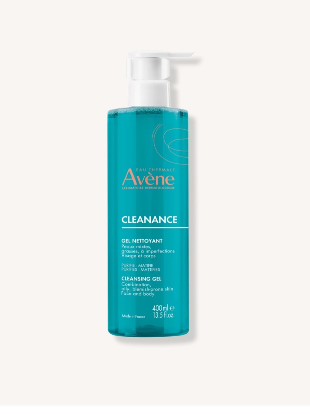 Avene Cleanance Cleansing Gel 400ml Exp.12/28 New/sealed